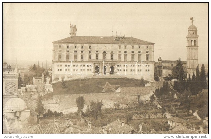 ** T2 Udine, Castello / Castle With Bell Towers, Original Photo! - Non Classés