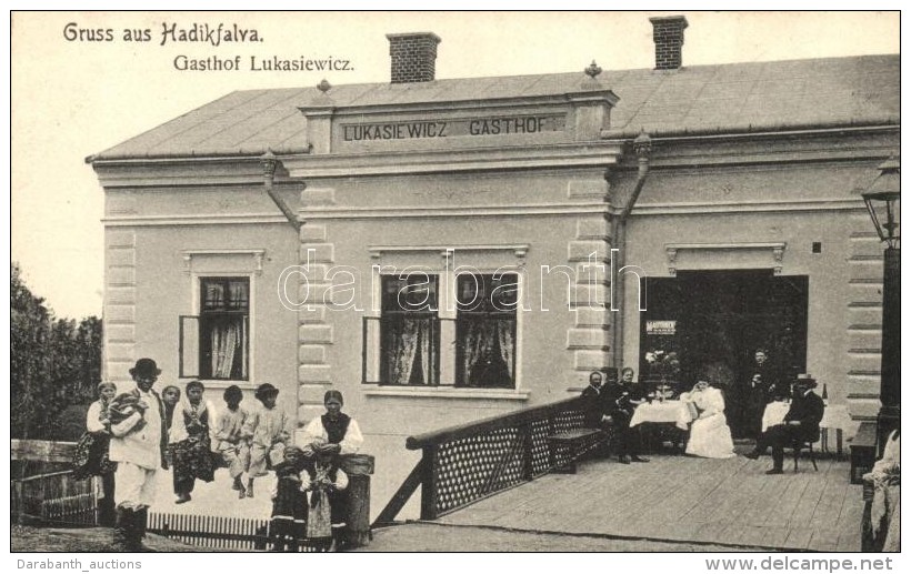 ** T1/T2 Hadikfalva, Dornesti (Bukovina); Gasthof Lukasiewicz / Restaurant - Sin Clasificación