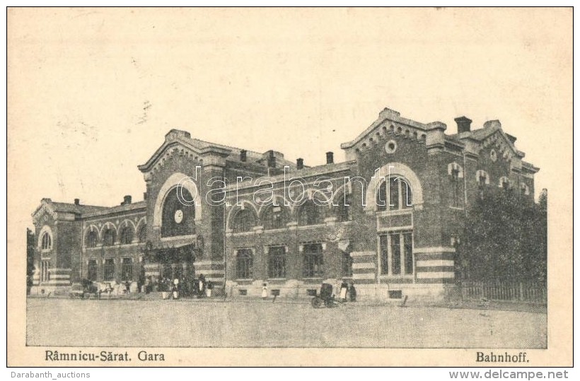 T2 Ramnicu Sarat, Gara / Bahnhof / Railway Station (unpaid Postcard) - Non Classés