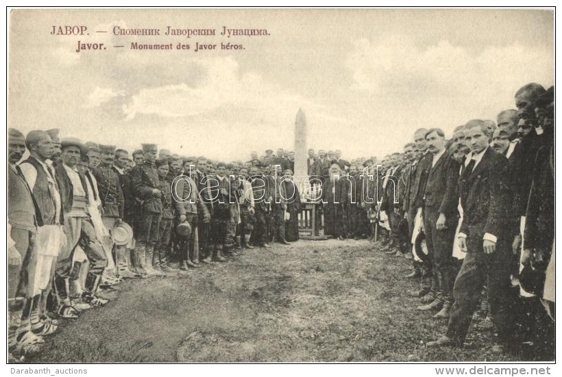 * T2 Javor, Monument Des Javor Heros / Inauguration Of The Military Heroes Monument - Sin Clasificación