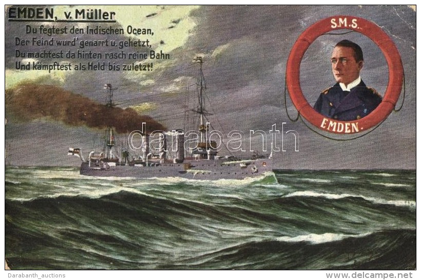 T3 SMS Emden Kleiner Kreuzer Der Deutschen Kaiserlichen Marine, Emden Von M&uuml;ller / SMS Emden  Dresden Class... - Non Classés