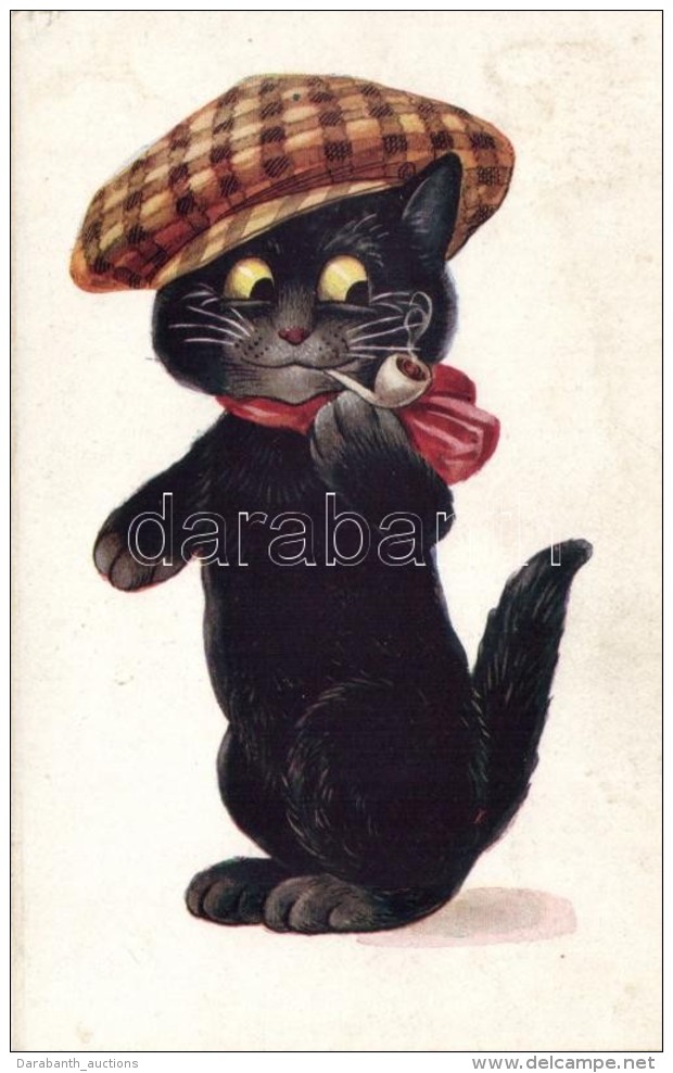 * T2 Cat With Pipe. A. R. &amp; Co. I. B. 1462-3 - Sin Clasificación