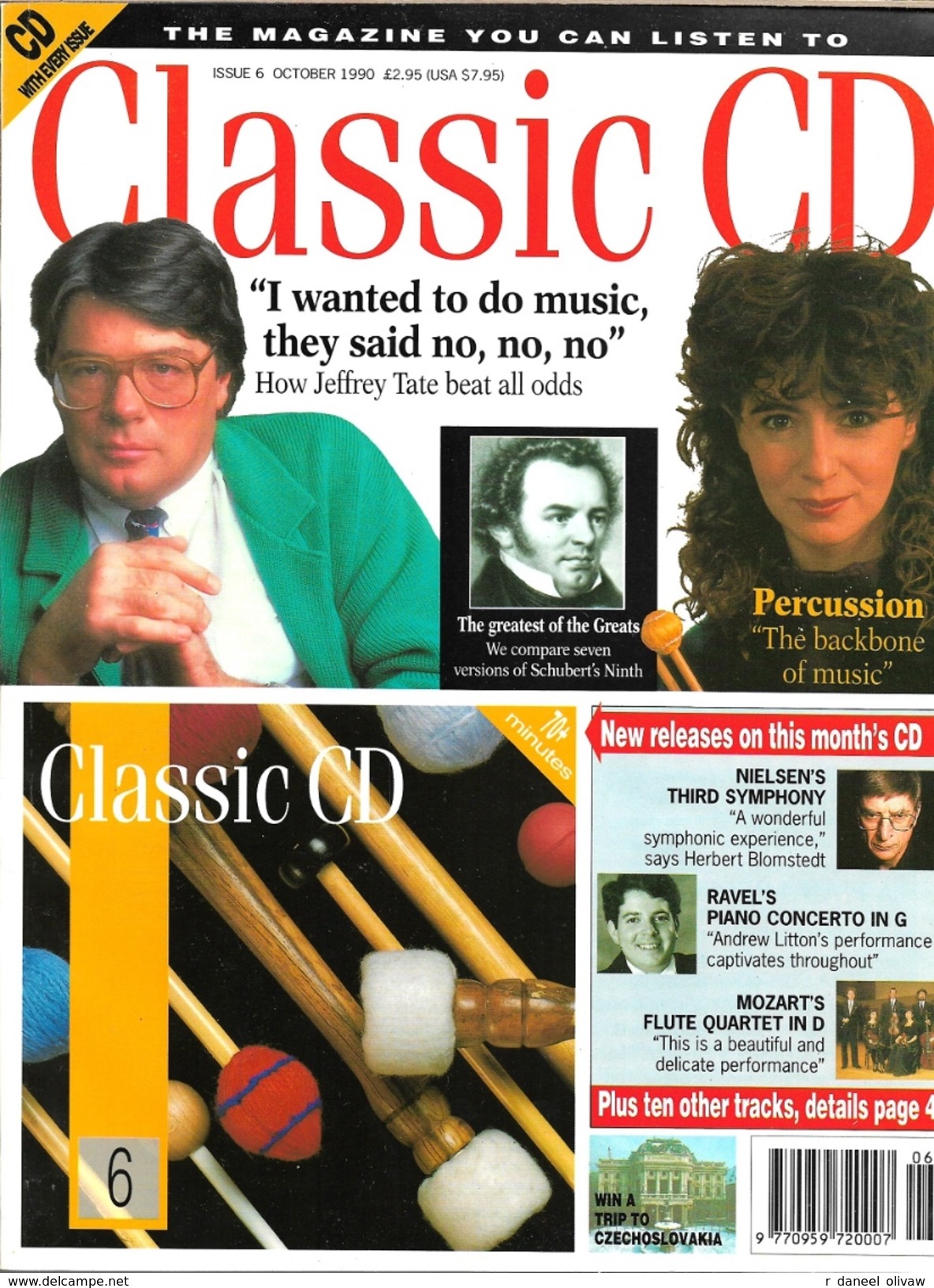 Classic CD, Issue 6 - October 1990 (TBE+) - Kultur