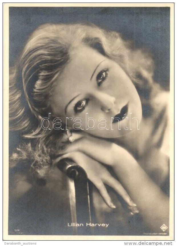 ** Lilian Harvey. Rox Luxusklasse - 2 Pre-1945 Postcards - Sin Clasificación