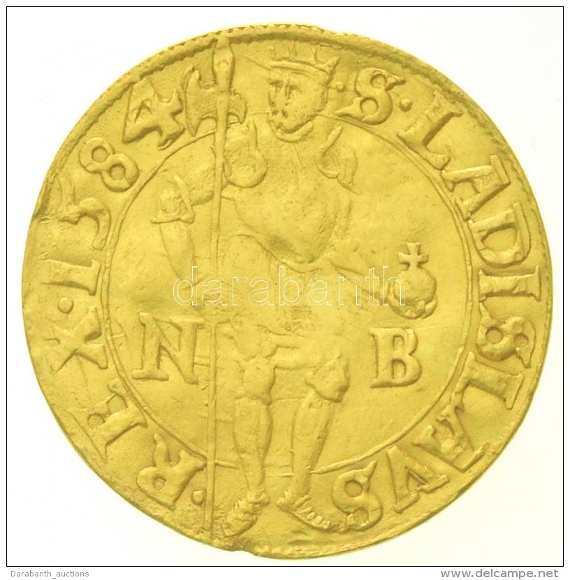 1584N-B Aranyforint Au 'Rudolf' Nagyb&aacute;nya (3,46g) T:2- Kis Ph. / 
Hungary 1584N-B Goldgulden Au 'Rudolf'... - Non Classés