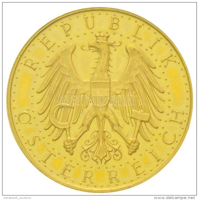 Ausztria 1931. 100Sch Au (23,57g/0.900) T:1- (P) / Austria 1931. 100 Schilling Au (23,57g/0.900) C:AU (P)
Krause... - Unclassified