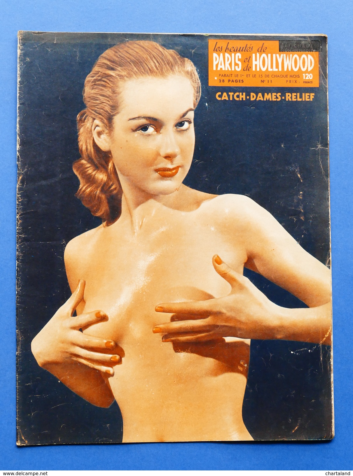 Erotismo Spettacolo  Pin-Up - Rivista Magazine Paris Hollywood N° 11 - 1947 - Altri & Non Classificati