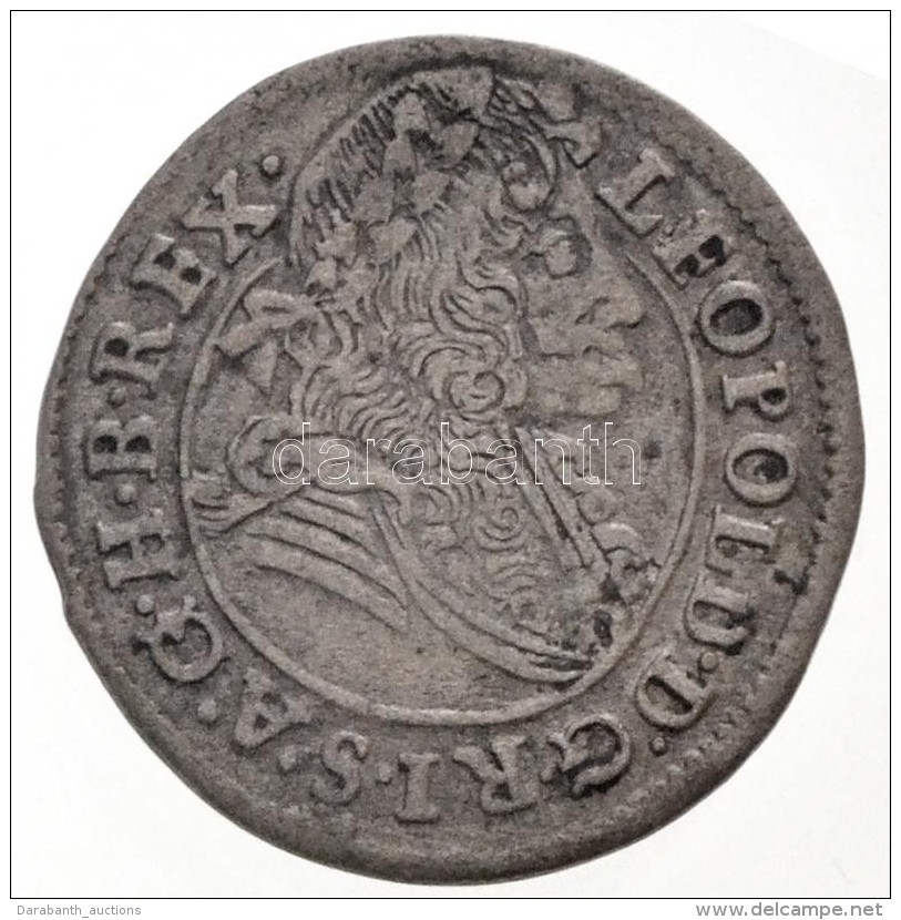 1698. Poltura Ag 'I. Lip&oacute;t' (1,1g) T:1-,2 / 
Hungary 1698. Poltura Ag 'Leopold I' (1,1g)... - Sin Clasificación