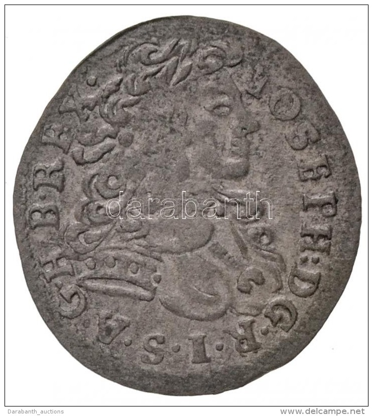 1709. Poltura Ag 'I. J&oacute;zsef' (1,02g) T:2 / 
Hungary 1709. Poltura Ag 'Joseph I' (1,02g) C:XF
Husz&aacute;r:... - Sin Clasificación