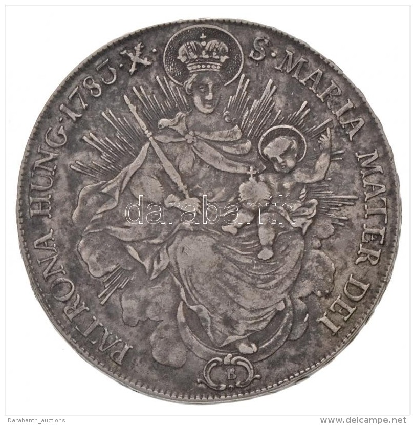 1783B Tall&eacute;r Ag 'II. J&oacute;zsef' K&ouml;rm&ouml;cb&aacute;nya (28g) T:2 Patina / 
Hungary 1783B... - Sin Clasificación