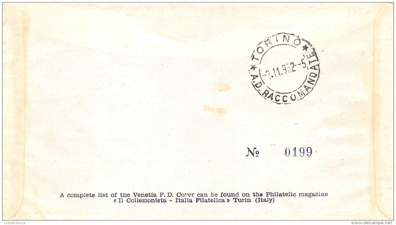 FDC Venetia - Italia Repubblica 1962 - Lotta Contro La Malaria - Racc. VG - Unclassified