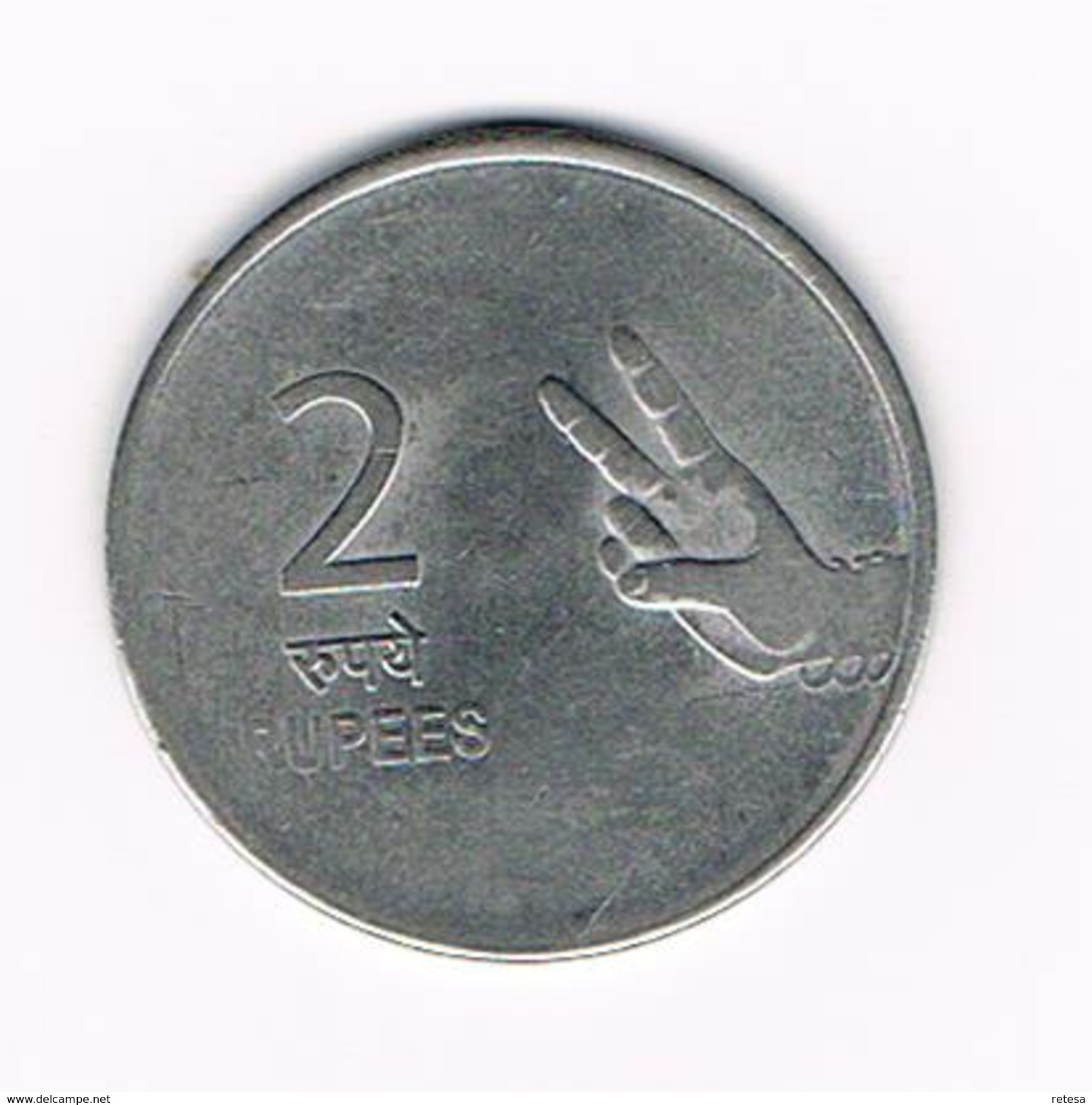 )  INDIA  2  RUPEES  2009 - Inde