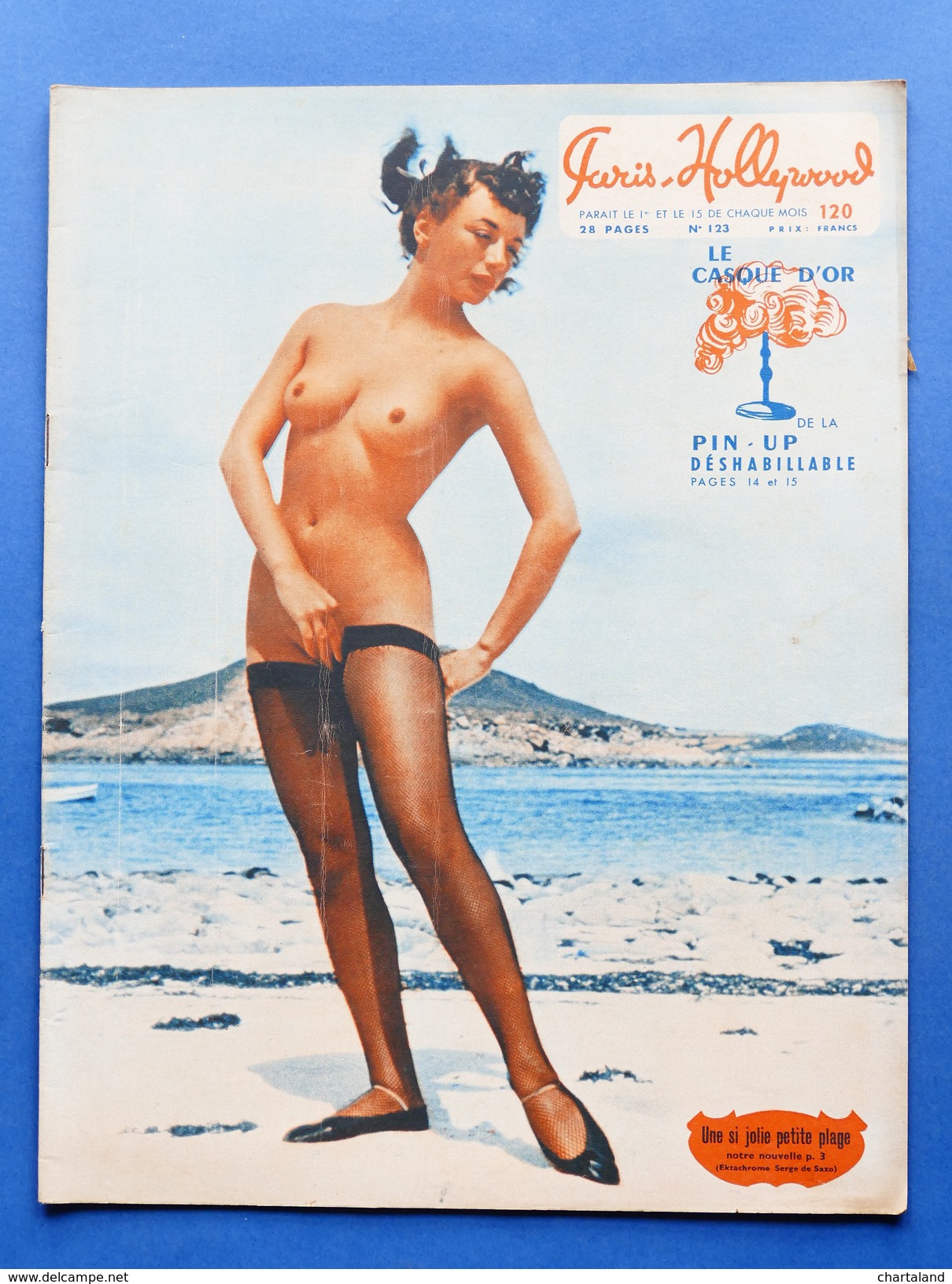 Erotismo Spettacolo  Pin-Up - Rivista Magazine Paris Hollywood N° 123 - 1952 - Altri & Non Classificati