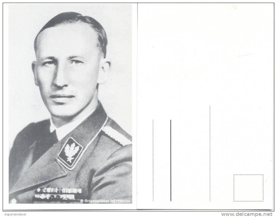 BRIGADEFUHRER REINHARD HEYDRICH CPSM REPRODUCTION CIRCA 1960 UNCIRCULATED TBE TRES BON ETAT SIN CIRCULAR - Guerre 1939-45