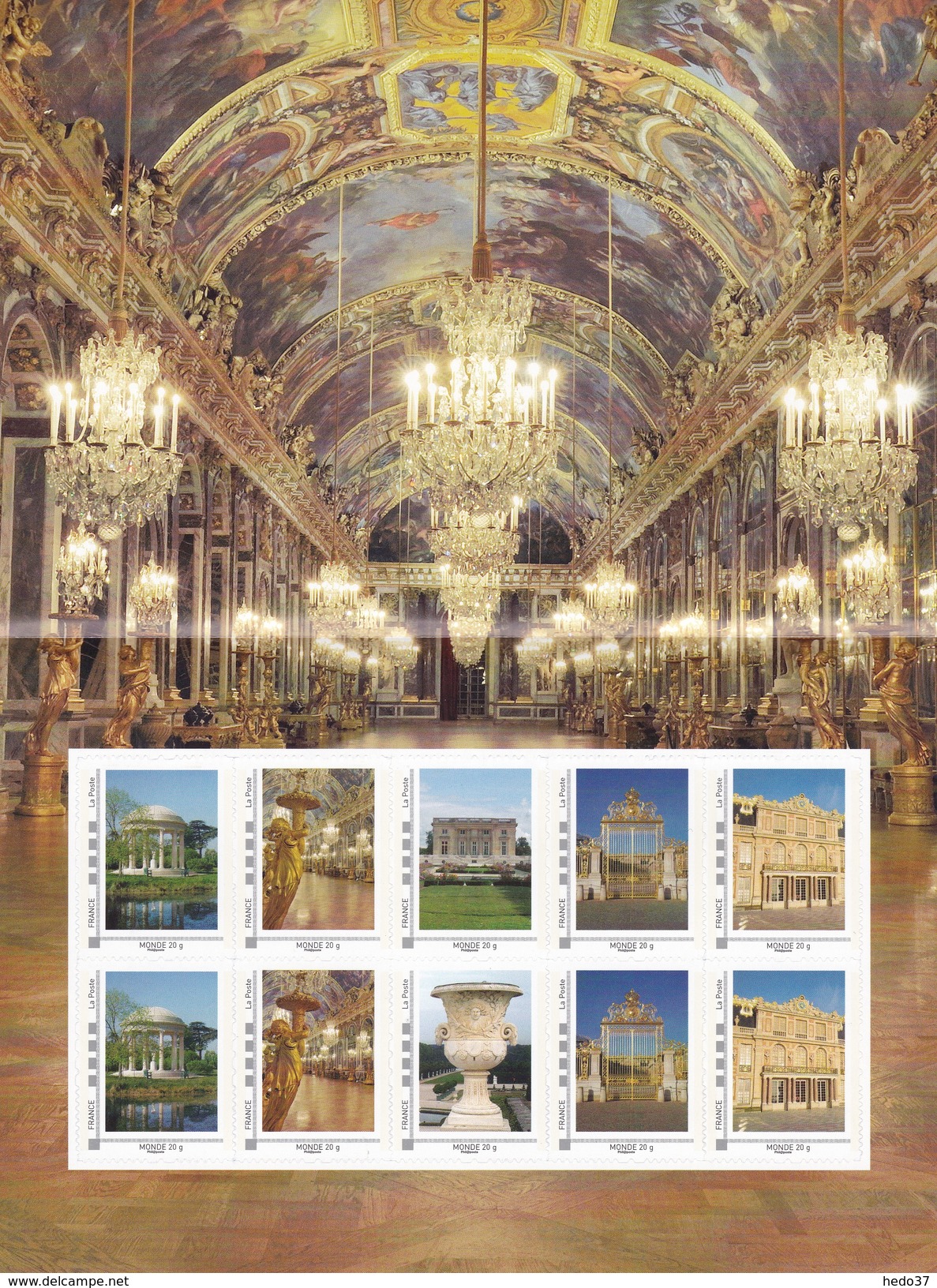 Collector 2010 - Le Chateau De Versailles - 2 Feuillets - Superbe - Collectors