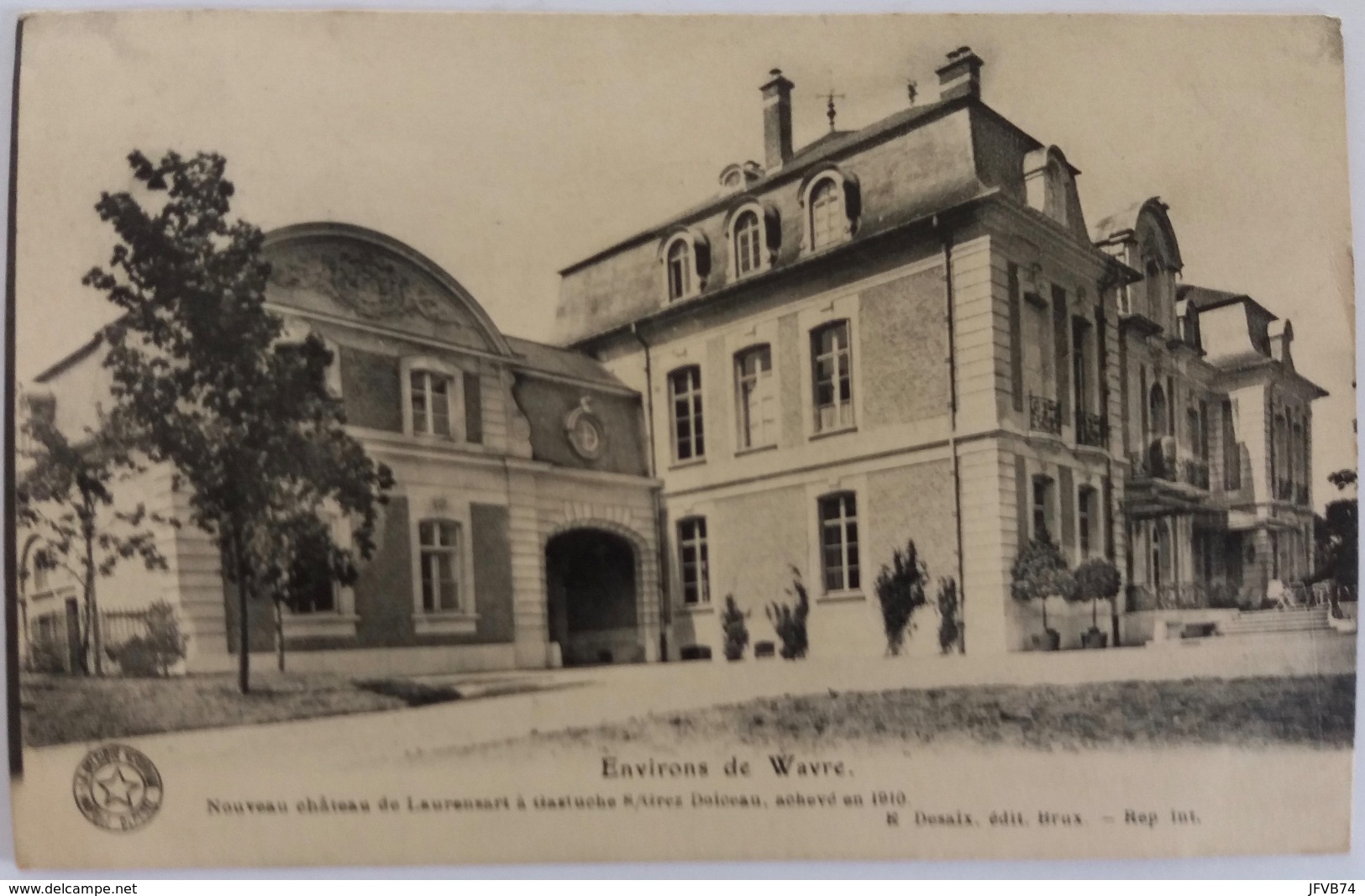 CPA 1923 Environs De Wavre Château De Laurensart Gastuche S/Grez Doiceau - Grez-Doiceau