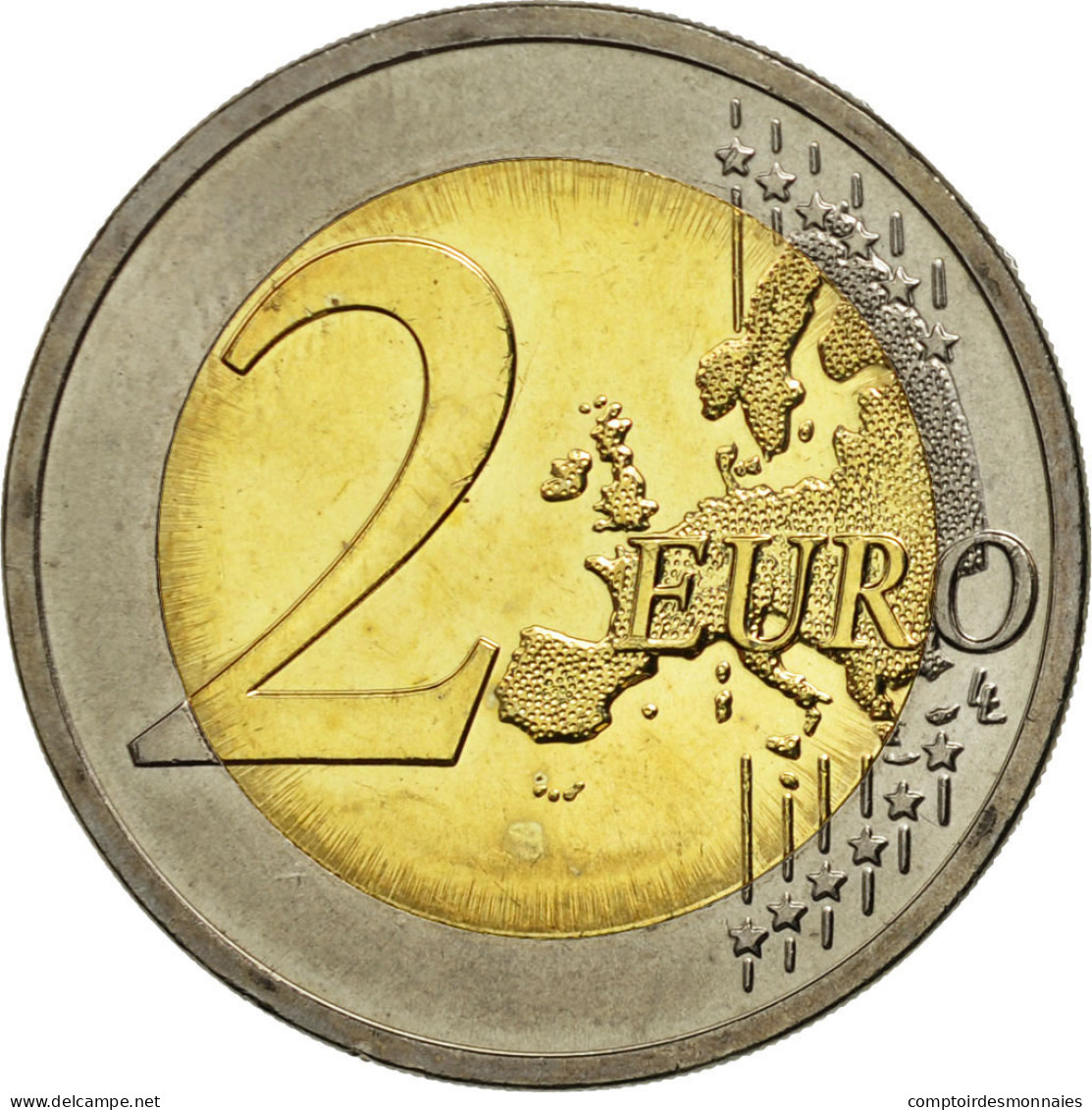 Slovénie, 2 Euro, 10 Years Euro, 2012, SPL, Bi-Metallic - Slovénie