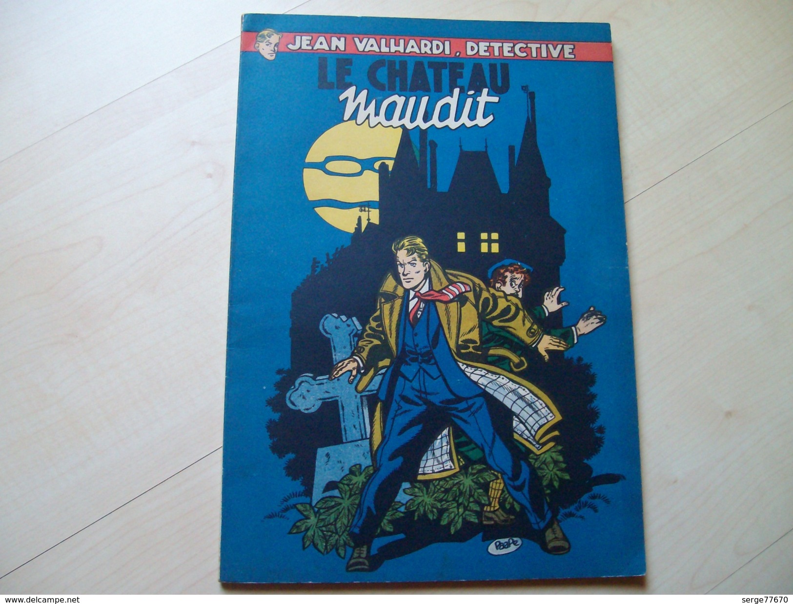 Valhardi Le Château Maudit EO Charlier Paape Spirou édition Originale - Editions Originales (langue Française)