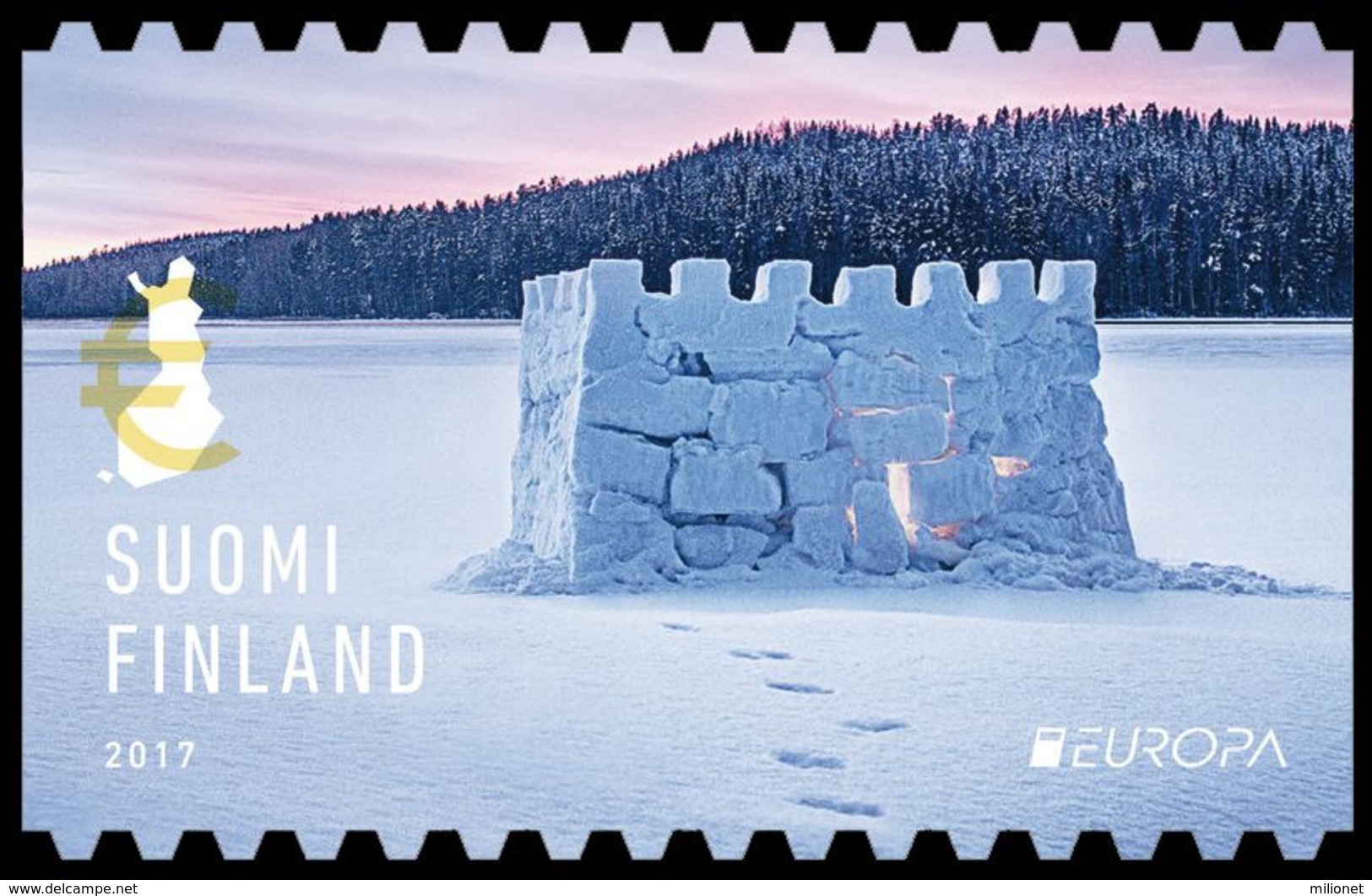 FINLANDIA FINLAND FINLANDE FINNLAND 2017 EUROPA CEPT CASTLES Stamp MNH ** - 2017