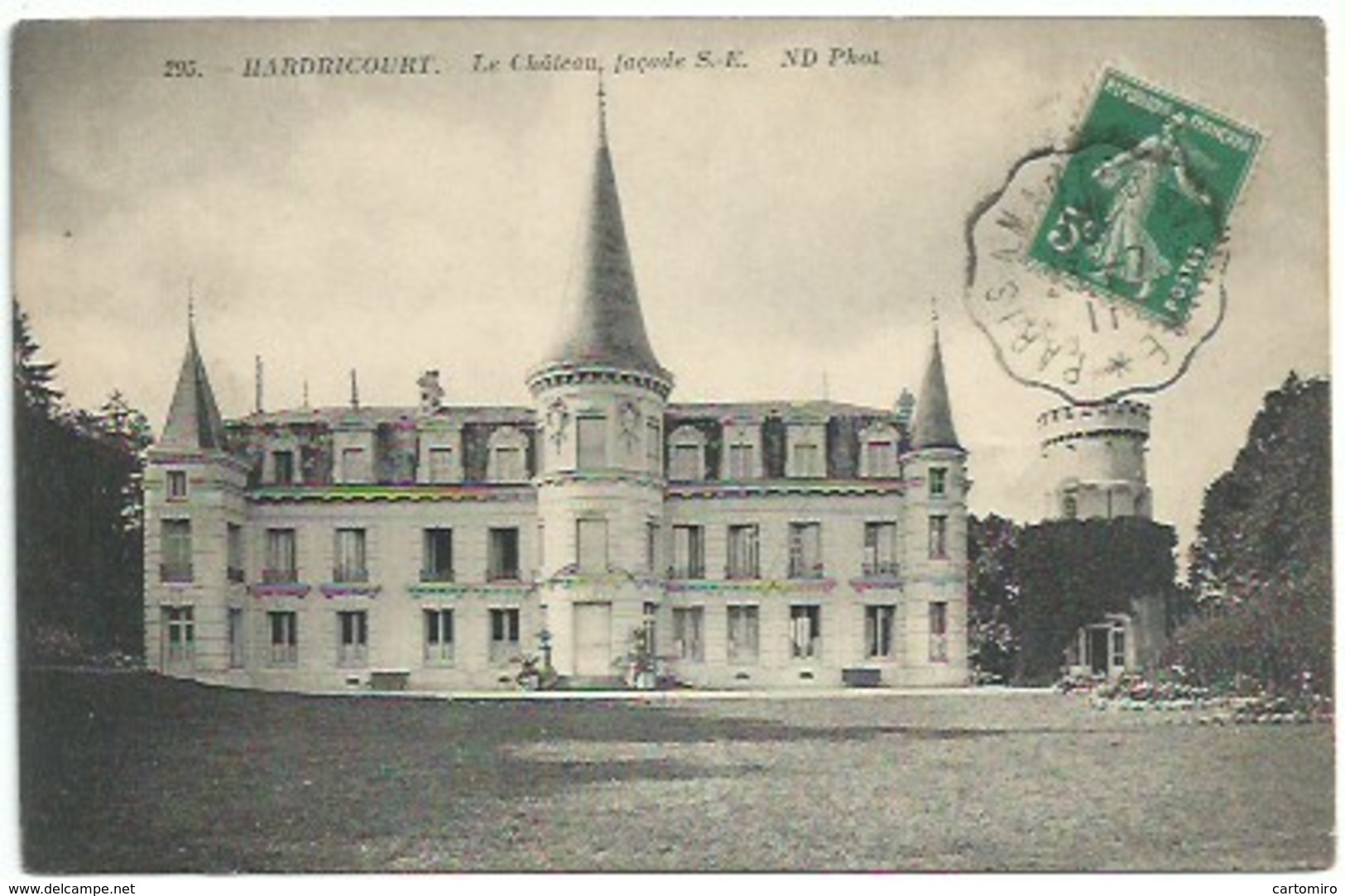 78 Hardricourt - Le Château Façade S E - Hardricourt