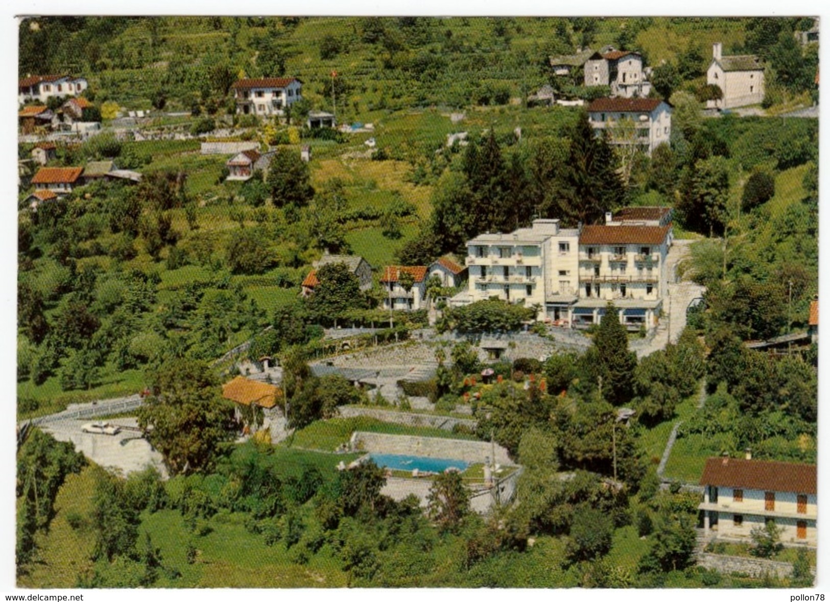 TESSIN - TICINO - HOTEL DELLAVALLE - LOCARNO - BRIONE - Fam. S. VALLI-CHIESA - Brione Sopra Minusio