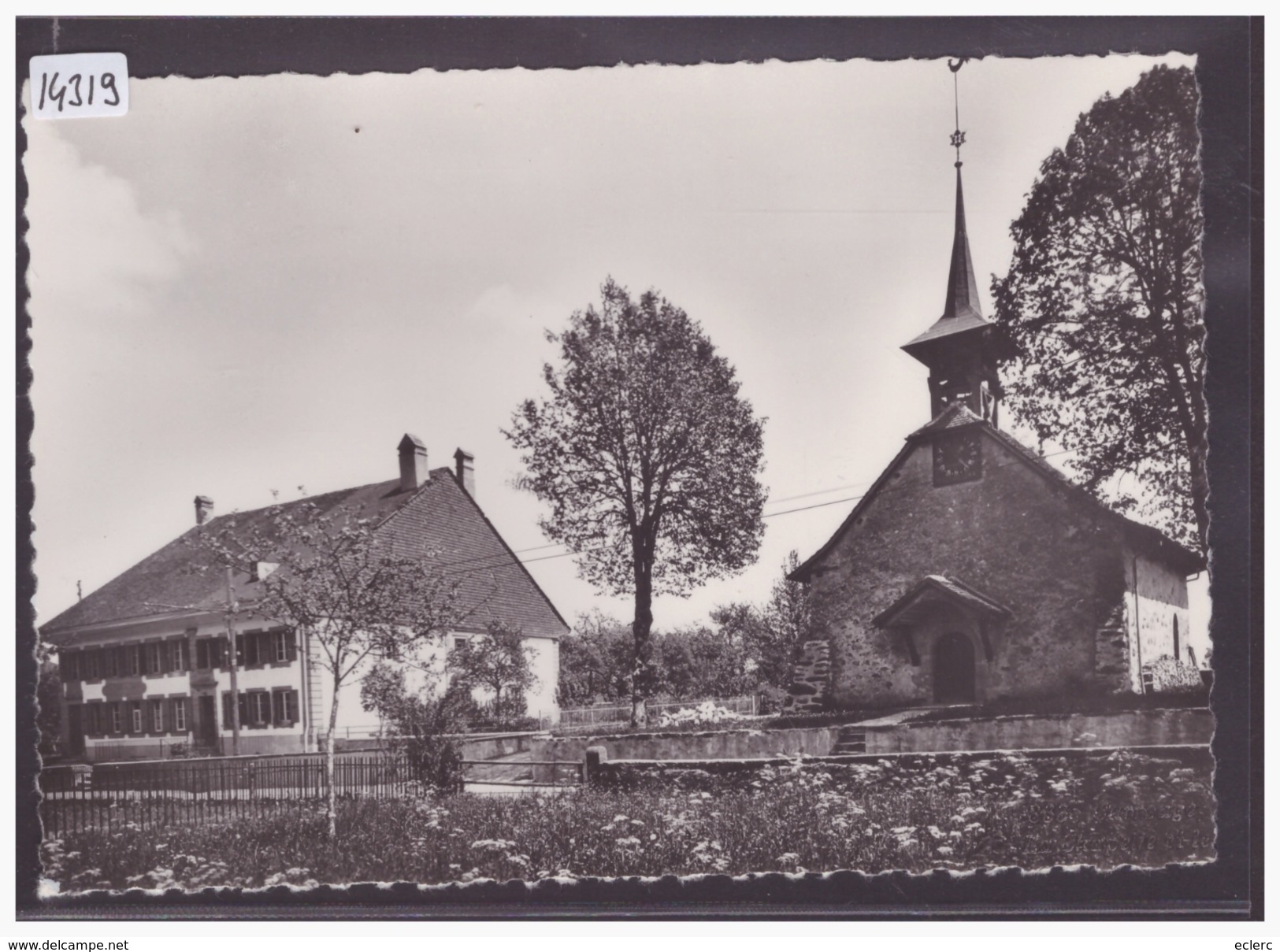 FORMAT 10x15cm - DISTRICT D'ORON - CARROUGE - LA CHAPELLE ET LE COLLEGE - TB - Carrouge 