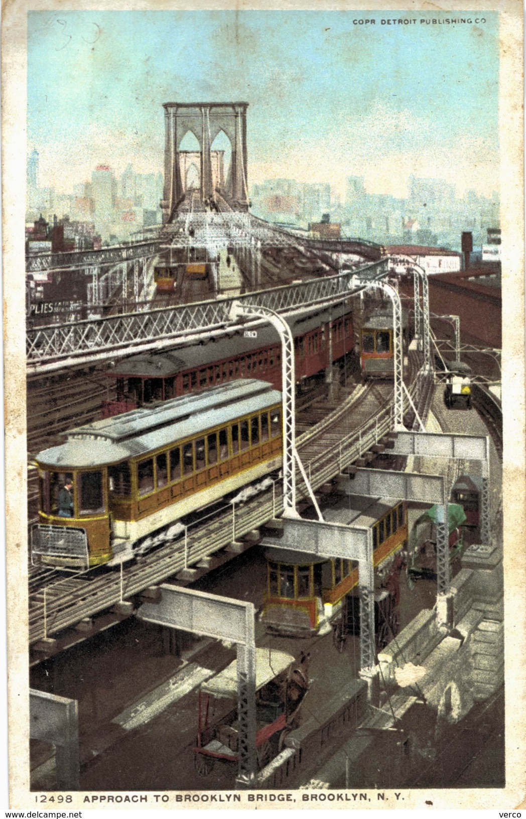 Carte Postale Ancienne De NEW YORK - Brooklyn