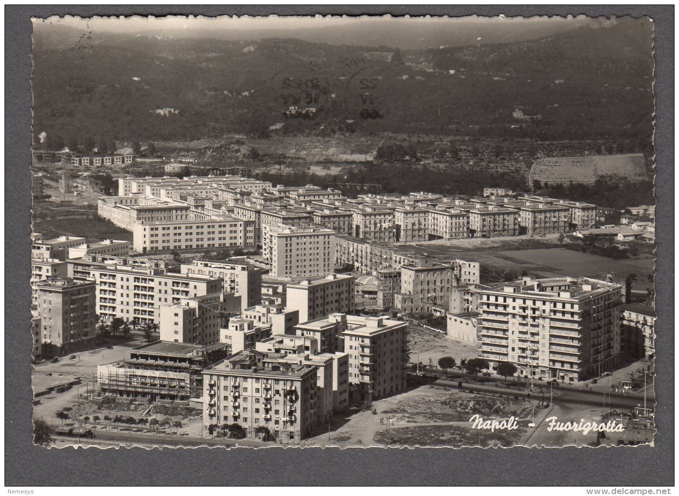 1958 NAPOLI FUORIGROTTA PANORAMA FG N  SEE 2 SCANS - Napoli