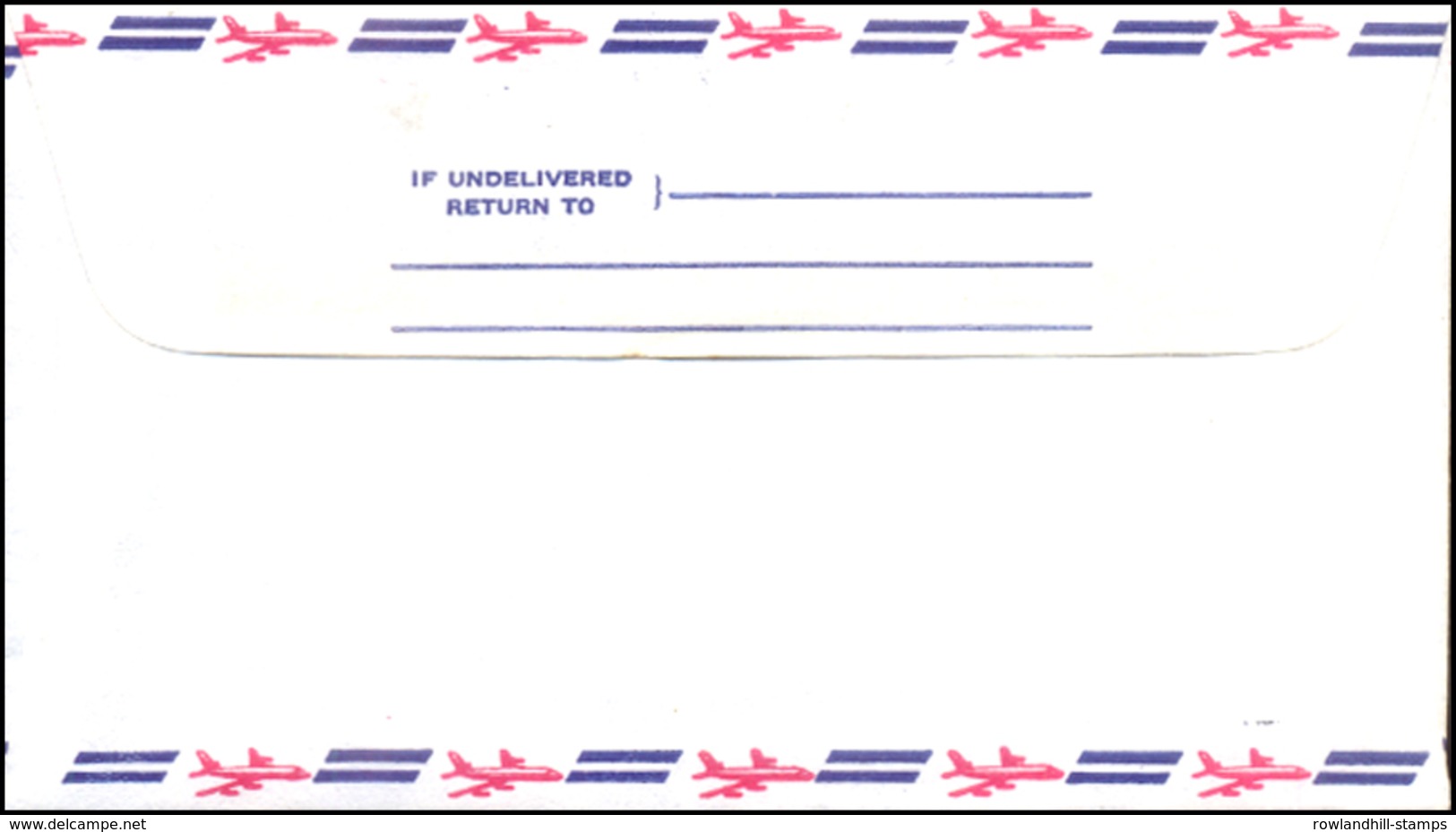 New Zealand, Official Postal Envelope, Stationery, Prepaid Postage, 12 Cents, Airmail, Air Mail, Unused, Flight. - Entiers Postaux