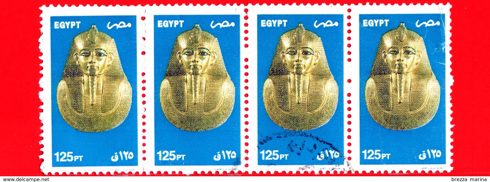 EGITTO - Usato - 2002 - Archeologia - Maschera Del Faraone Psusennes I. - 125 - Usati