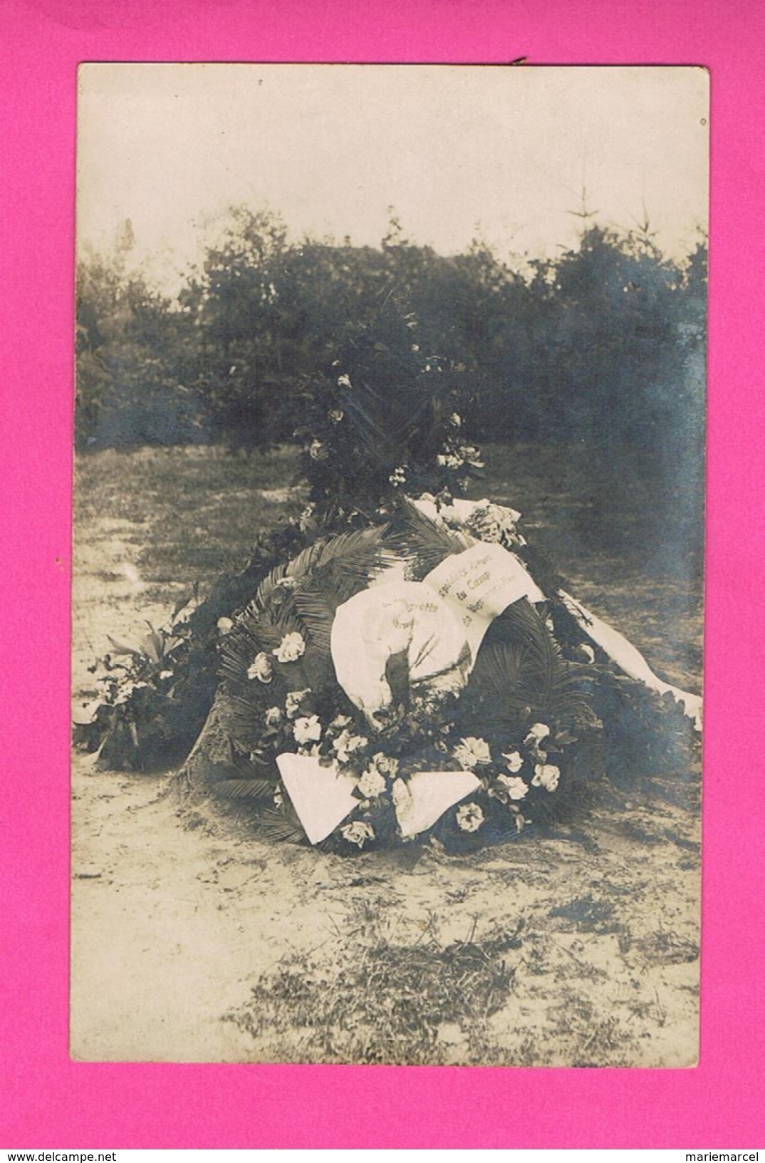 ALLEMAGNE. GERMANY. DEUTSCHLAND. TOMBE-MONUMENT AUX SOLDATS BELGES DU CAMP DE WEISMOOR. - Wiesmoor