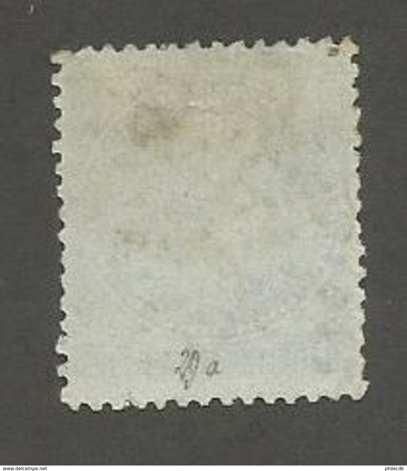 FRANCE - N°YT 29B OBLITERE AVEC AMBULANT EP ET PIQUAGE NORD/SUD - COTE MAURY : 12&euro; - 1868 - 1863-1870 Napoléon III Lauré