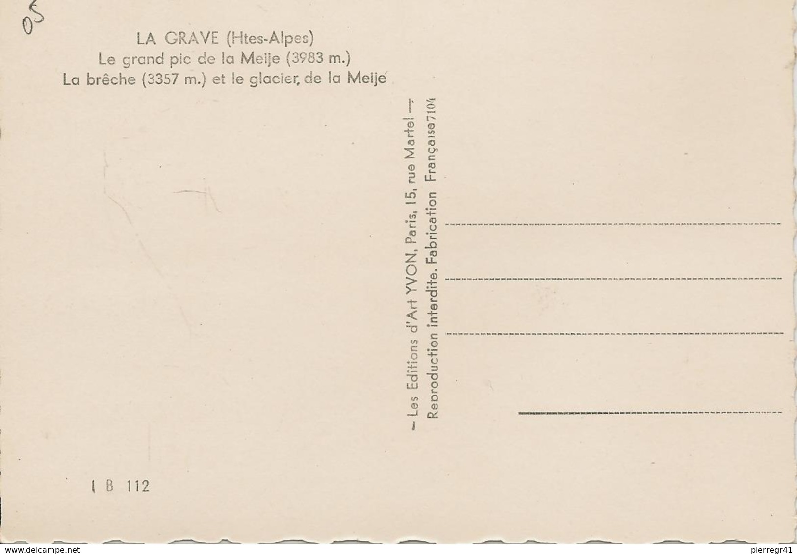 CPA-1955-05-LA GRAVE Vue GENERALE-TBE - Autres & Non Classés