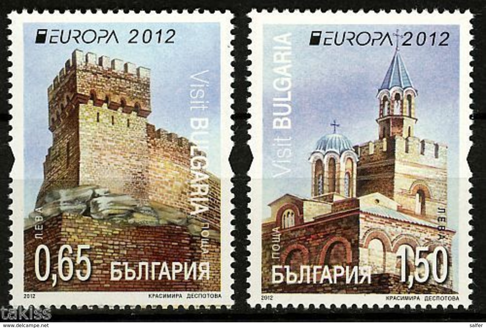 EUROPA CEPT -  2012  BULGARIA  MNH - 2012