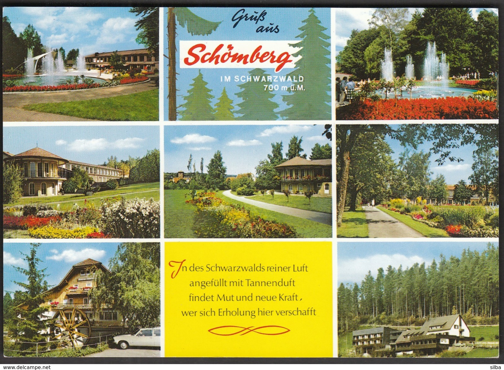 Germany Schömberg Im Schwarzwald Gruss / Mehrbildkarte - Schömberg