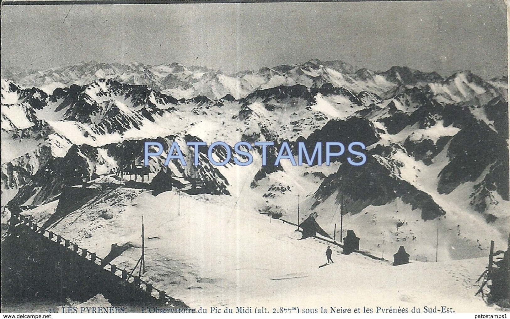 71562 SPORTS SKI PYRENEES DU SUD FRANCE POSTAL POSTCARD - Autres & Non Classés