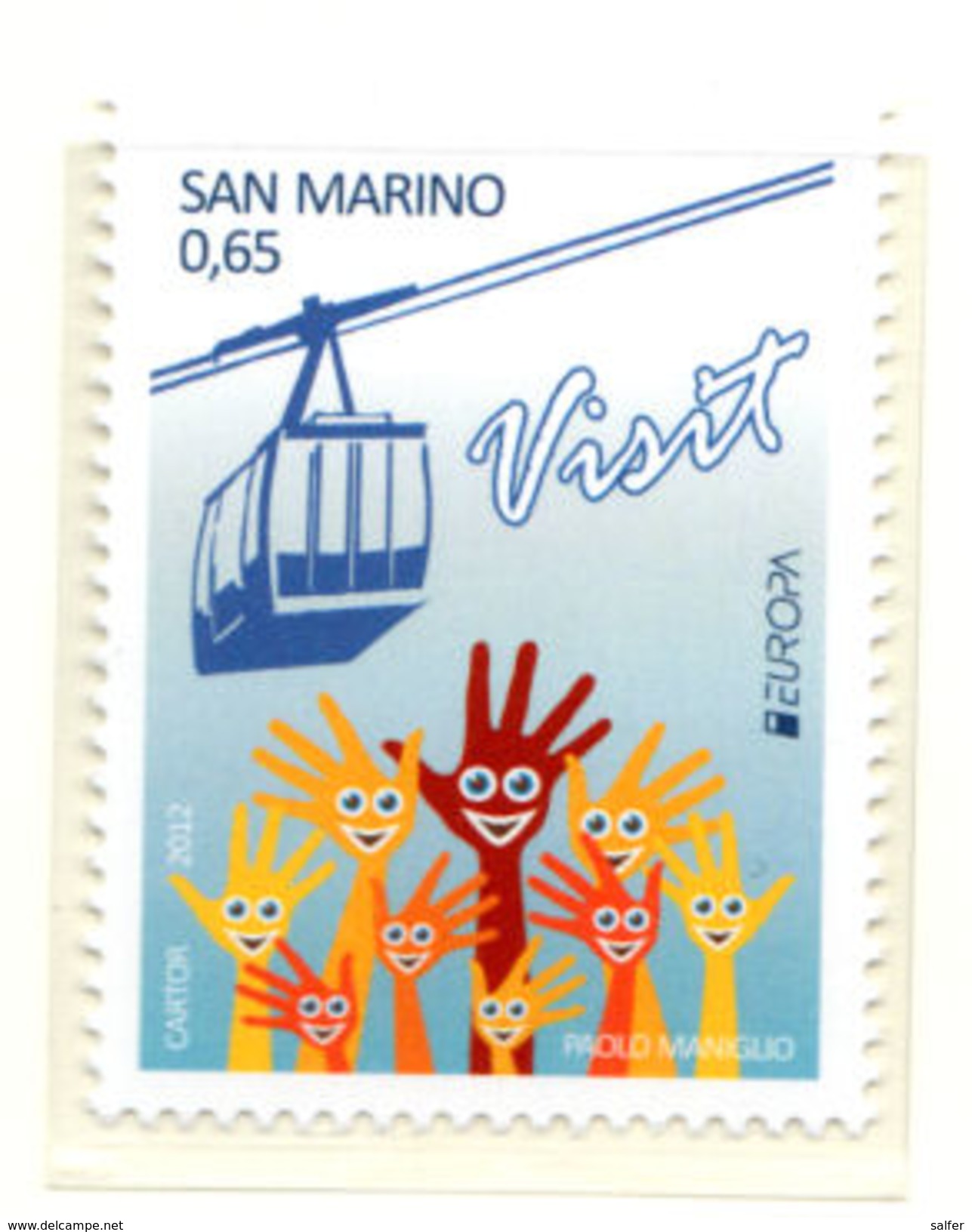 EUROPA CEPT -  2012  SAN MARINO MNH - 2012