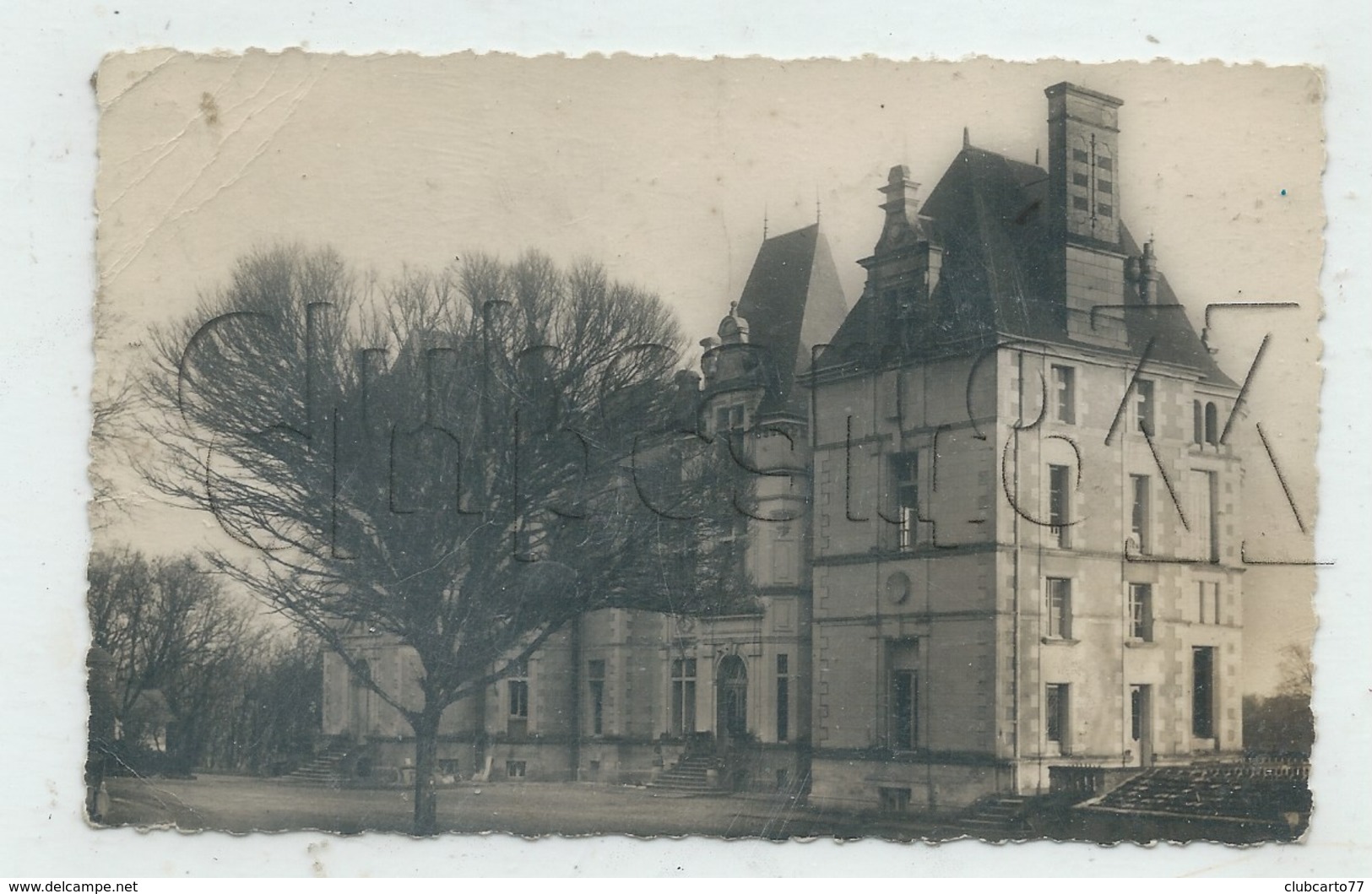 Vouneuil-sous-Biard (86) : Le CREPS De La Vienne Au Château De Boivre En 1957 PF. - Vouneuil Sous Biard