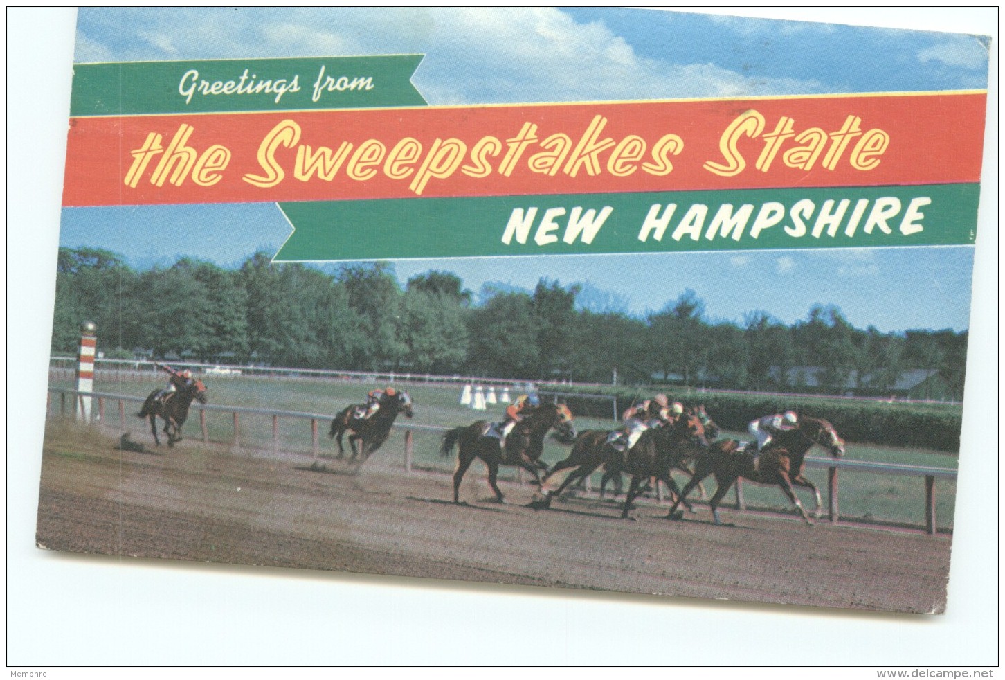 Horse Race At SRockingham Park, Salem NH 1963 - Salem