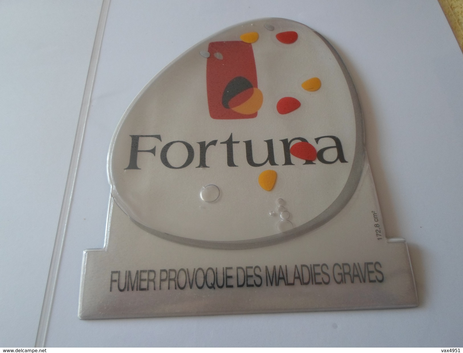 TAPIS SOURIS   PUB  TABAC     FORTUNA  ******  RARE    A SAISIR ***** - Objets Publicitaires