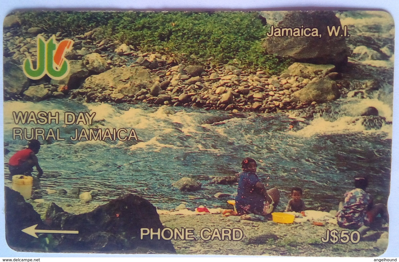 J$50 Wash Day Rural Jamaica 13JAMB - Jamaïque