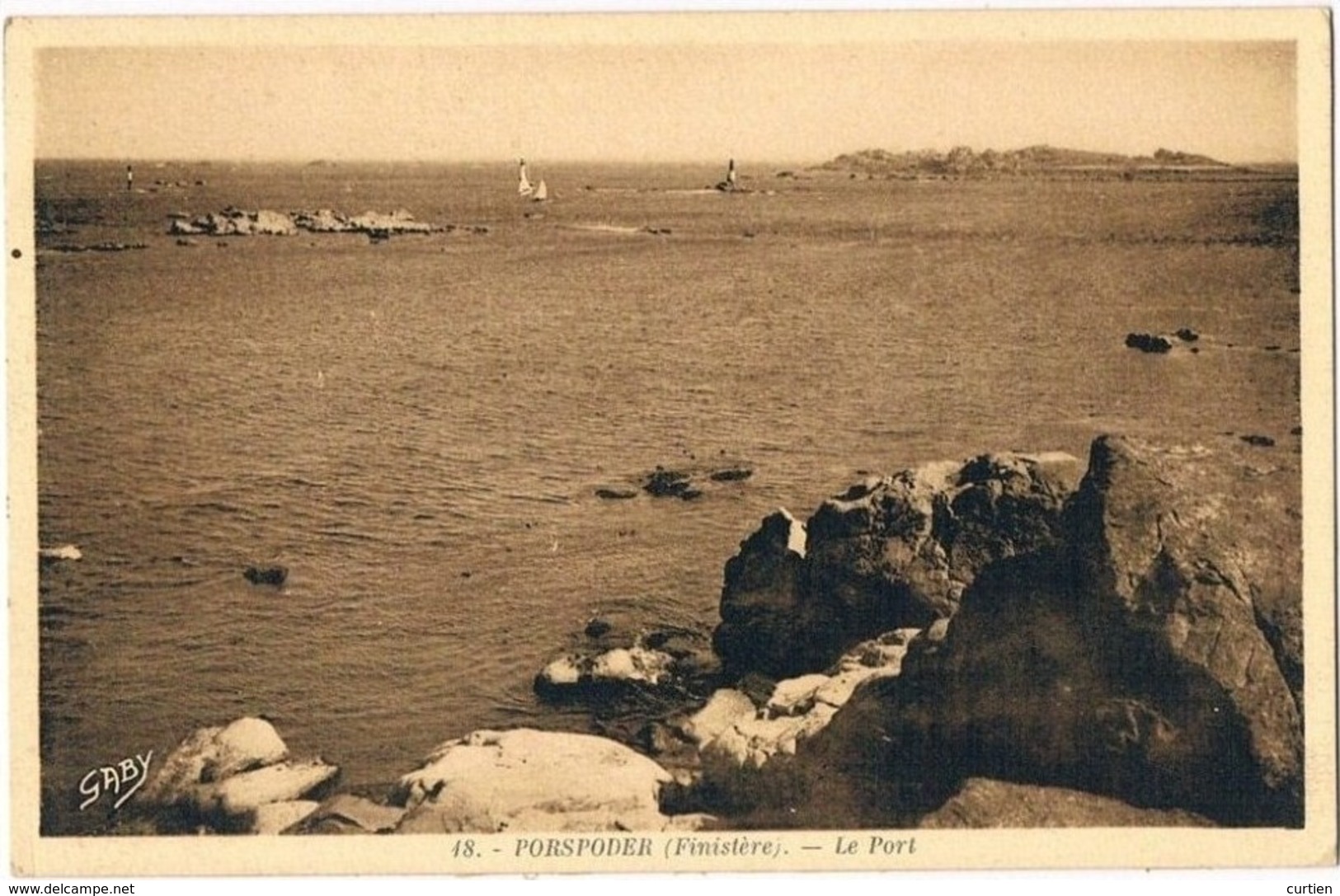 PORSPODER  29  Le Port En 1938. - Autres & Non Classés