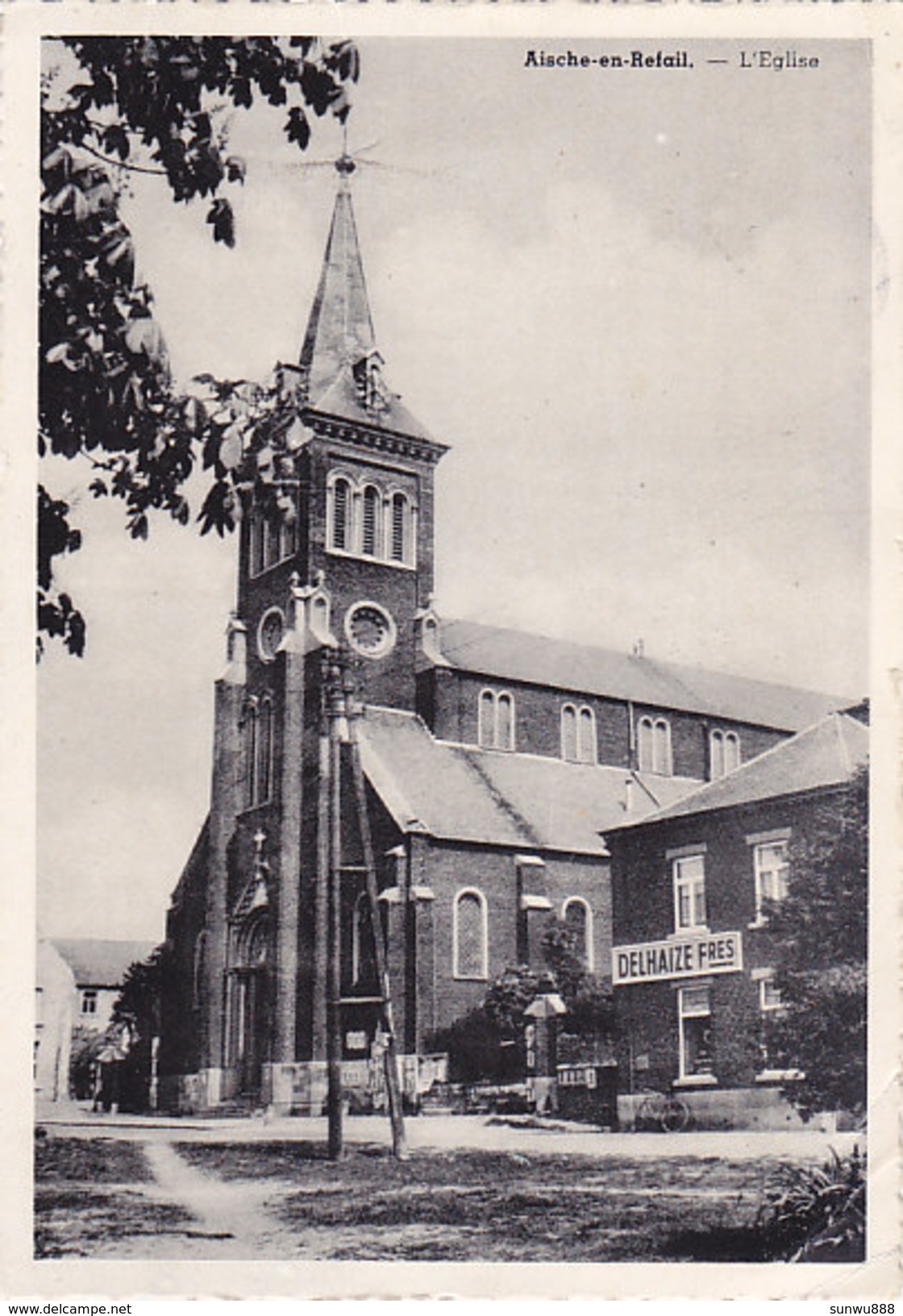 Aische-en-Refail - L'Eglise (Delhaize, 1961) - Eghezée