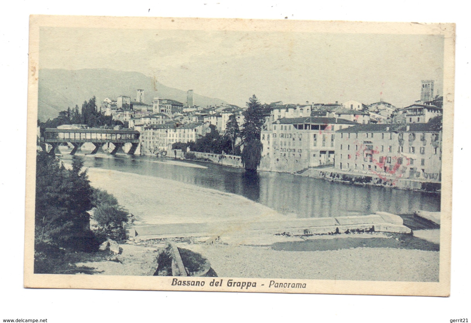 I 36061 BASSANO DEL GRAPPA, Panorama, 1934 - Vicenza