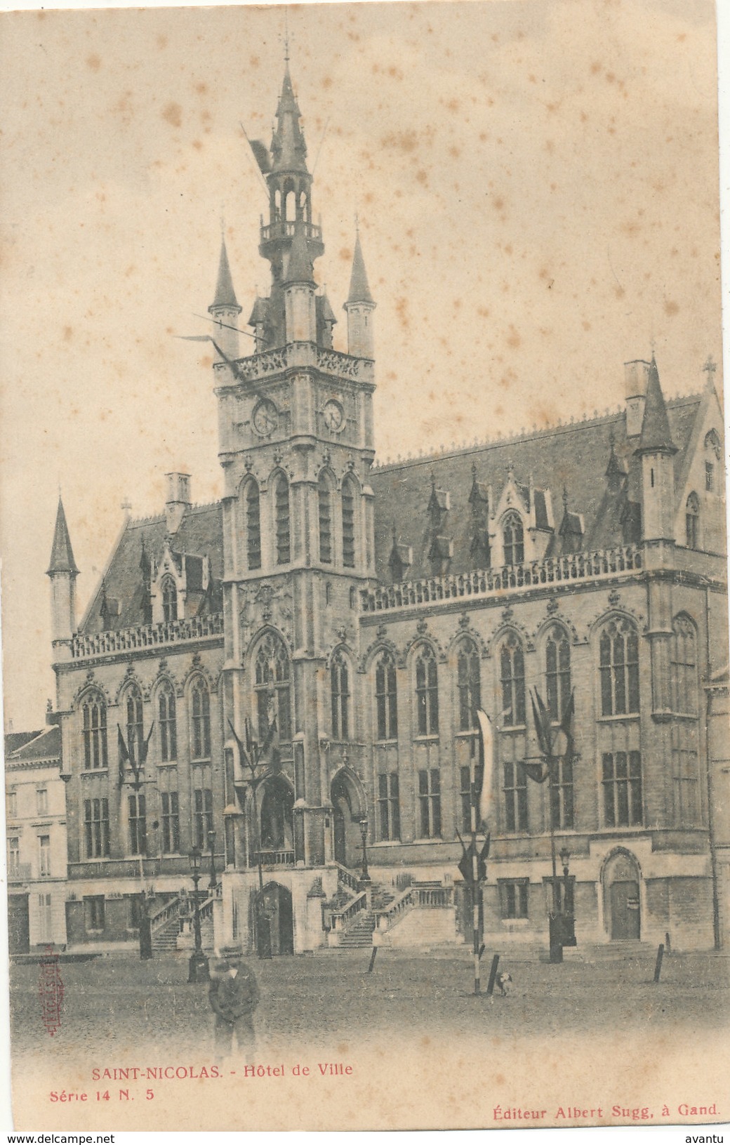 SINT NIKLAAS / STADHUIS / SUGG KAART - Sint-Niklaas