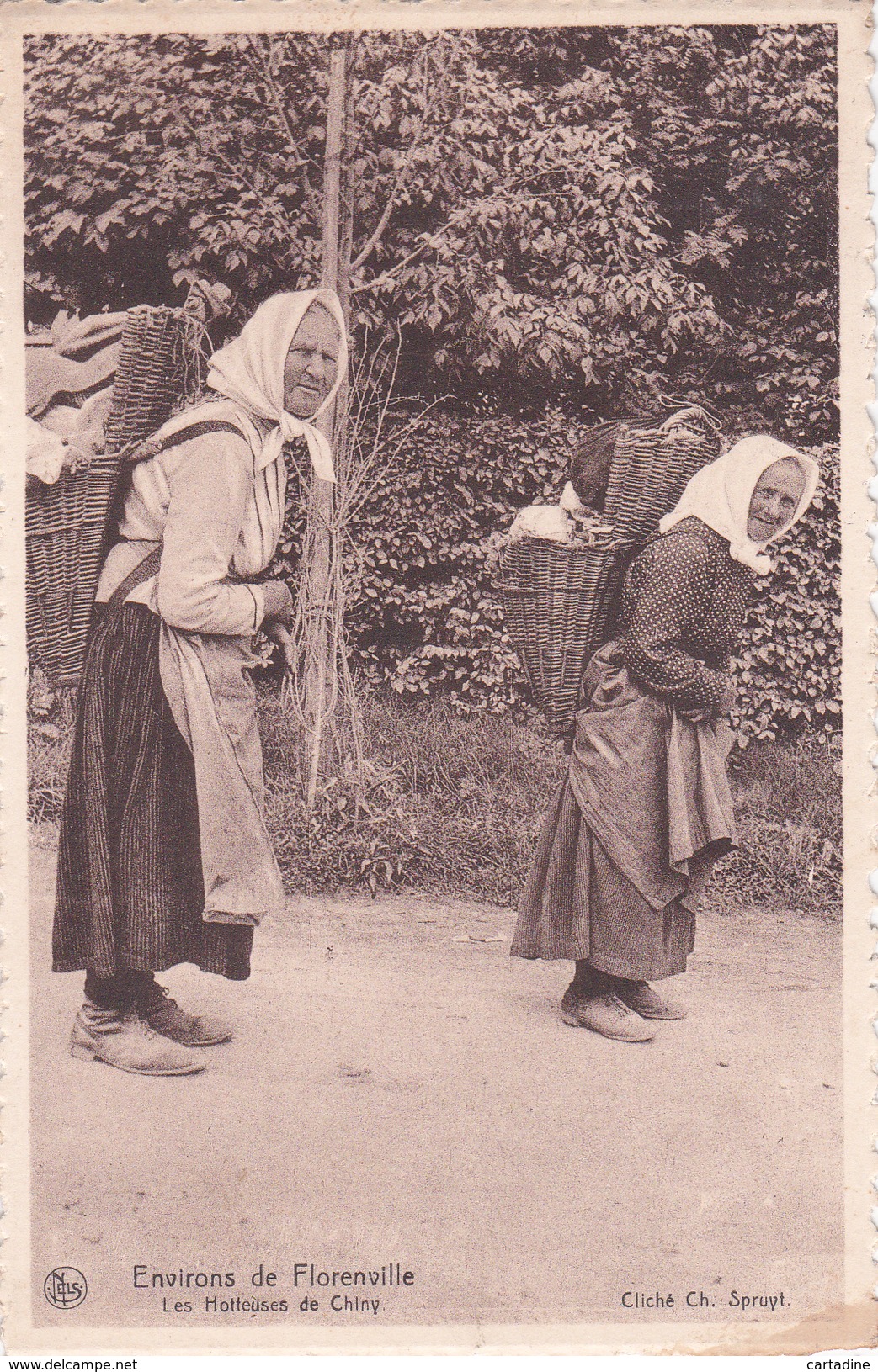 Environs De FLORENVILLE - Les Hotteuses De Chiny - NELS - Cliché Ch. Spruyt - Florenville