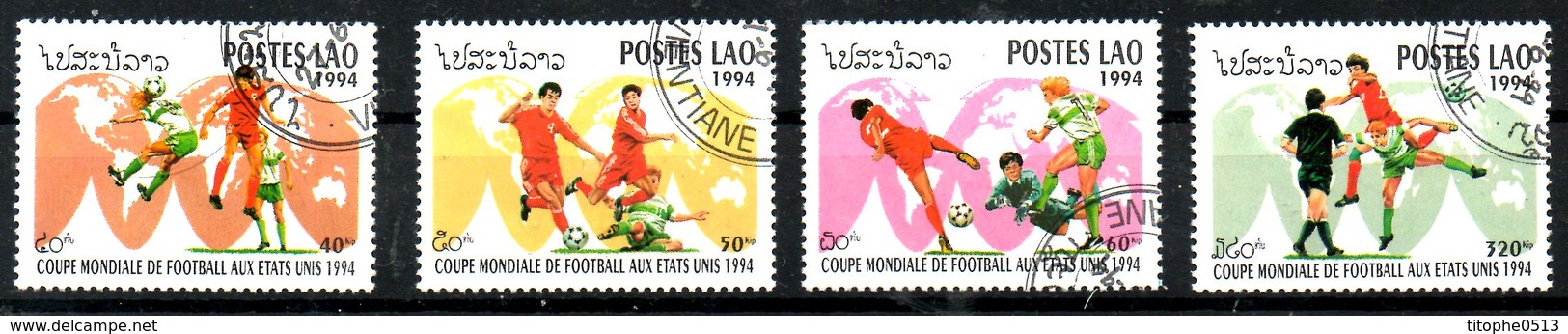 LAOS. N°1125-8 Oblitérés De 1994. San Francisco'94. - 1994 – USA