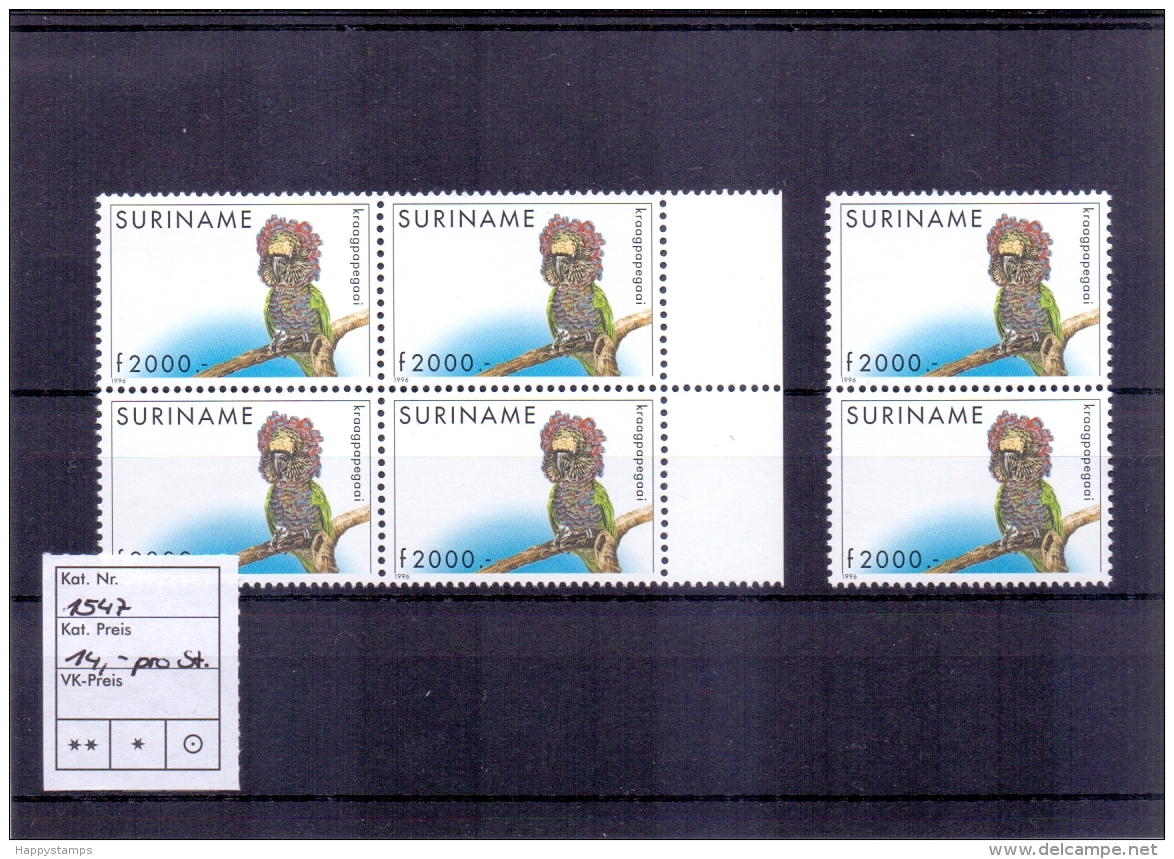 Suriname - Freimarke: Vögel (**/MNH) - Surinam