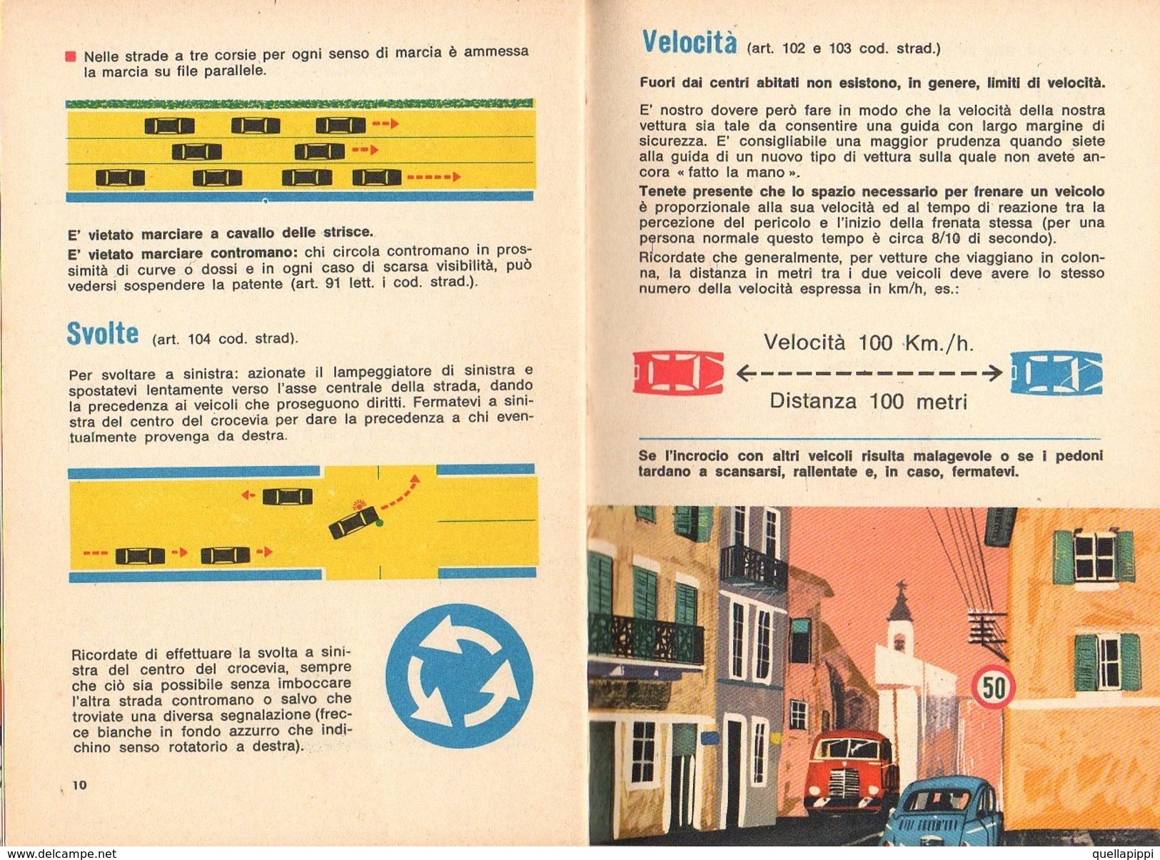 05725 " SEGNALETICA ED EDUCAZIONE STRADALE - SHELL VADEMECUM DELL'AUTOMOBILISTA - 1968" OPUSCOLO PUBBLICITARIO ORIGINALE