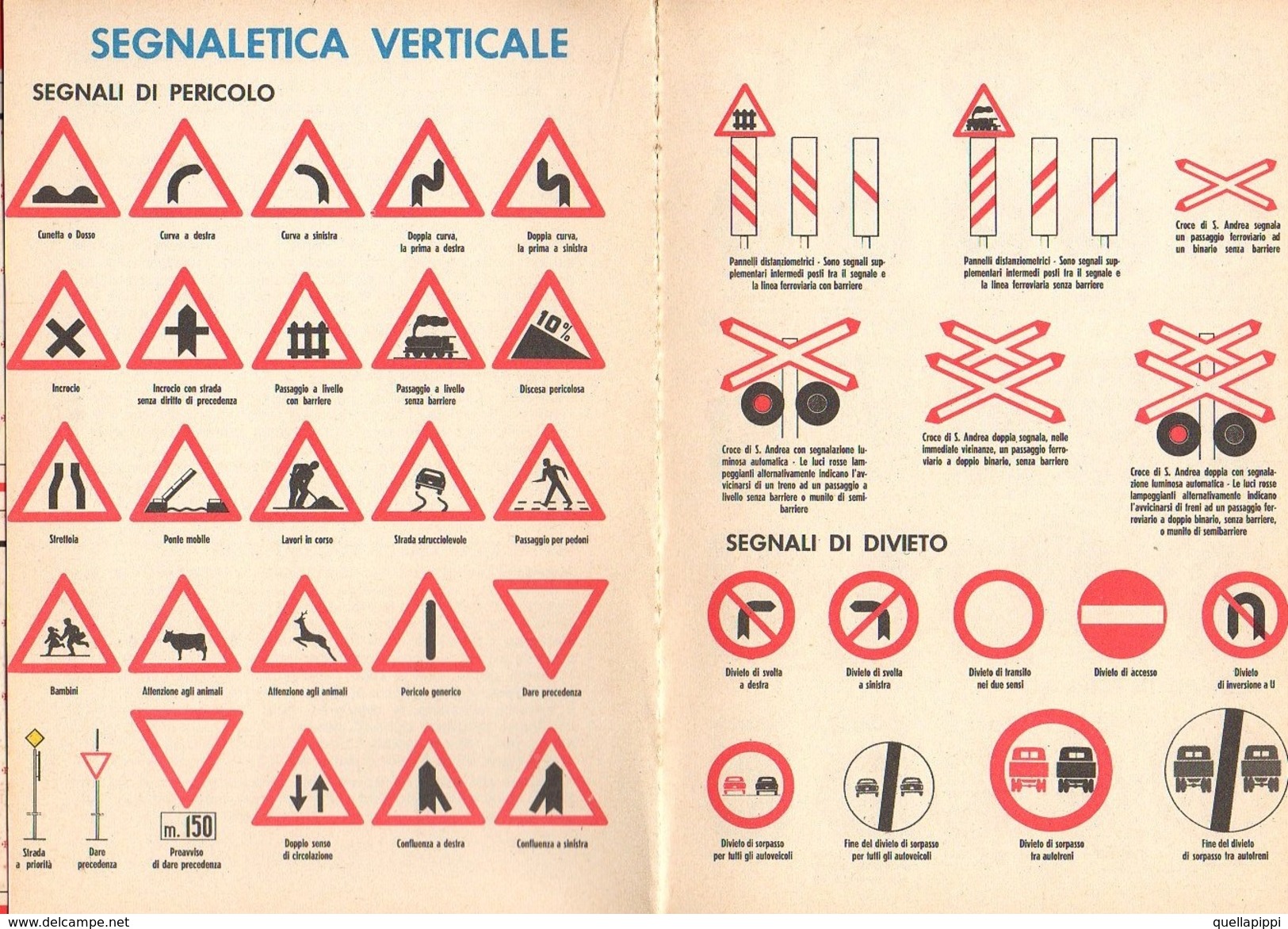 05725 " SEGNALETICA ED EDUCAZIONE STRADALE - SHELL VADEMECUM DELL'AUTOMOBILISTA - 1968" OPUSCOLO PUBBLICITARIO ORIGINALE